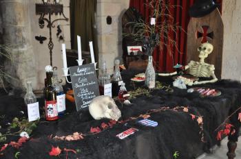 Halloween au château de la fée Mélusine, proche Saintes, La Rochelle, Ile d'Oléron